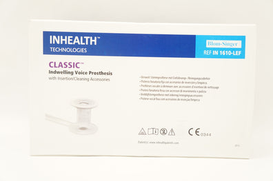 Inhealth IN 1610-LEF Classic Indwelling Voice Prosthesis 16Fr x 10mm (x)